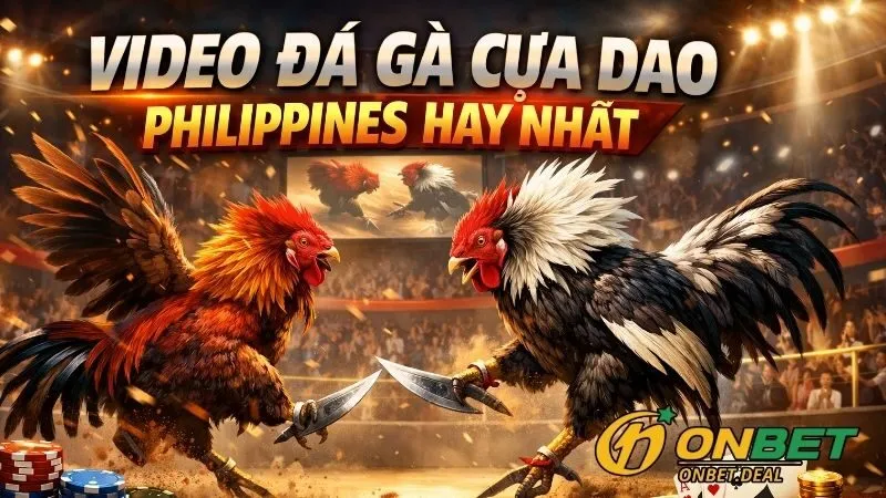 Các giải đấu danh giá xuất hiện trong video đá gà cựa dao Philippines hay nhất